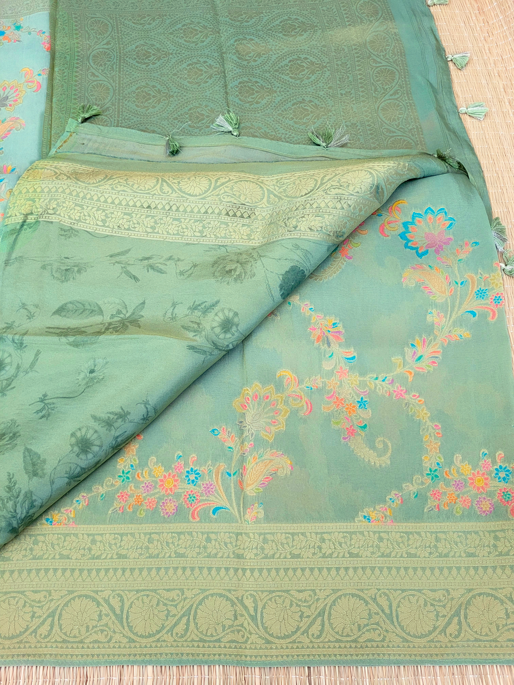 Premium Tissue Banaras Silk Saree