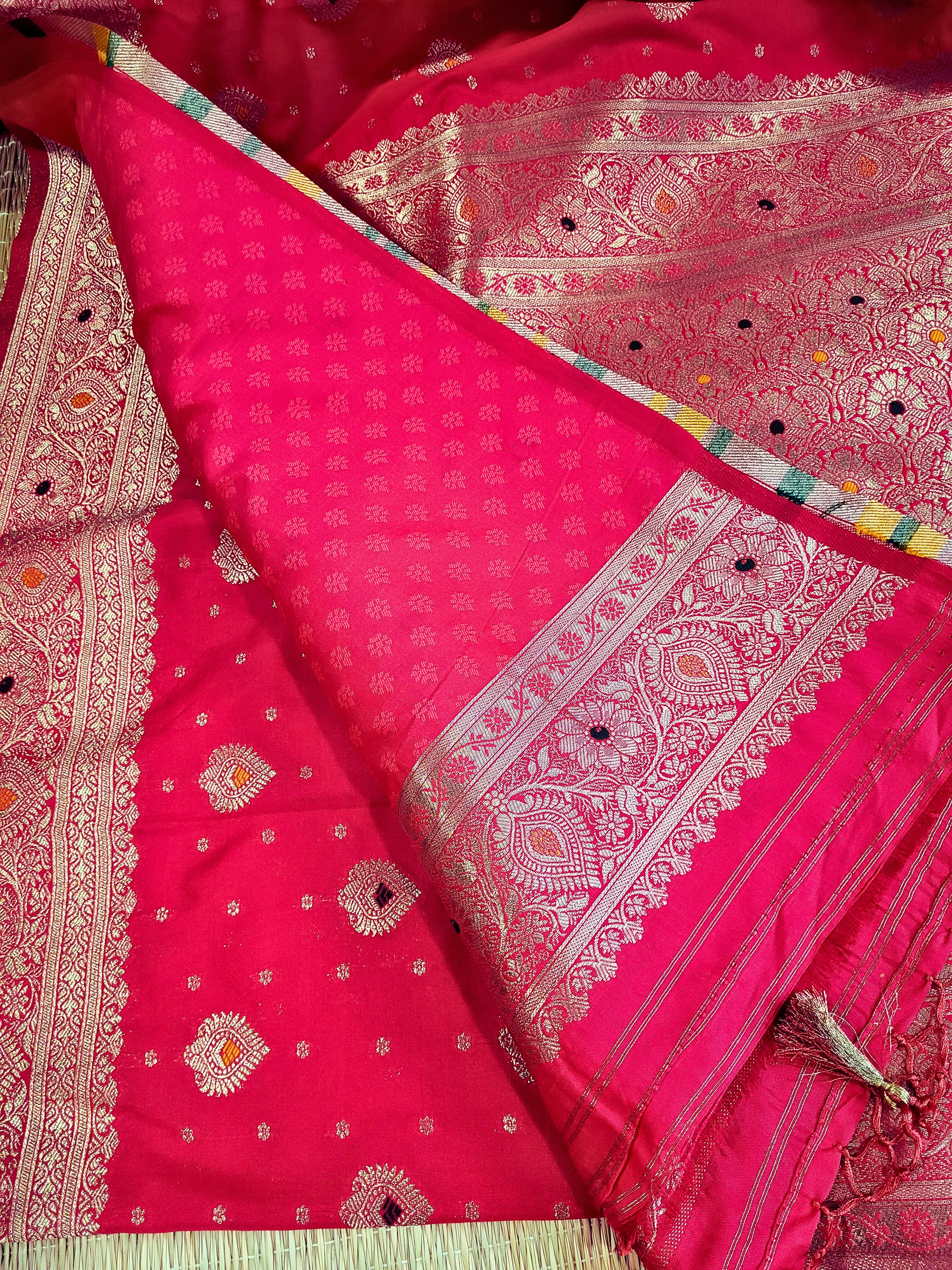 Semi kathan Banaras Silk Saree