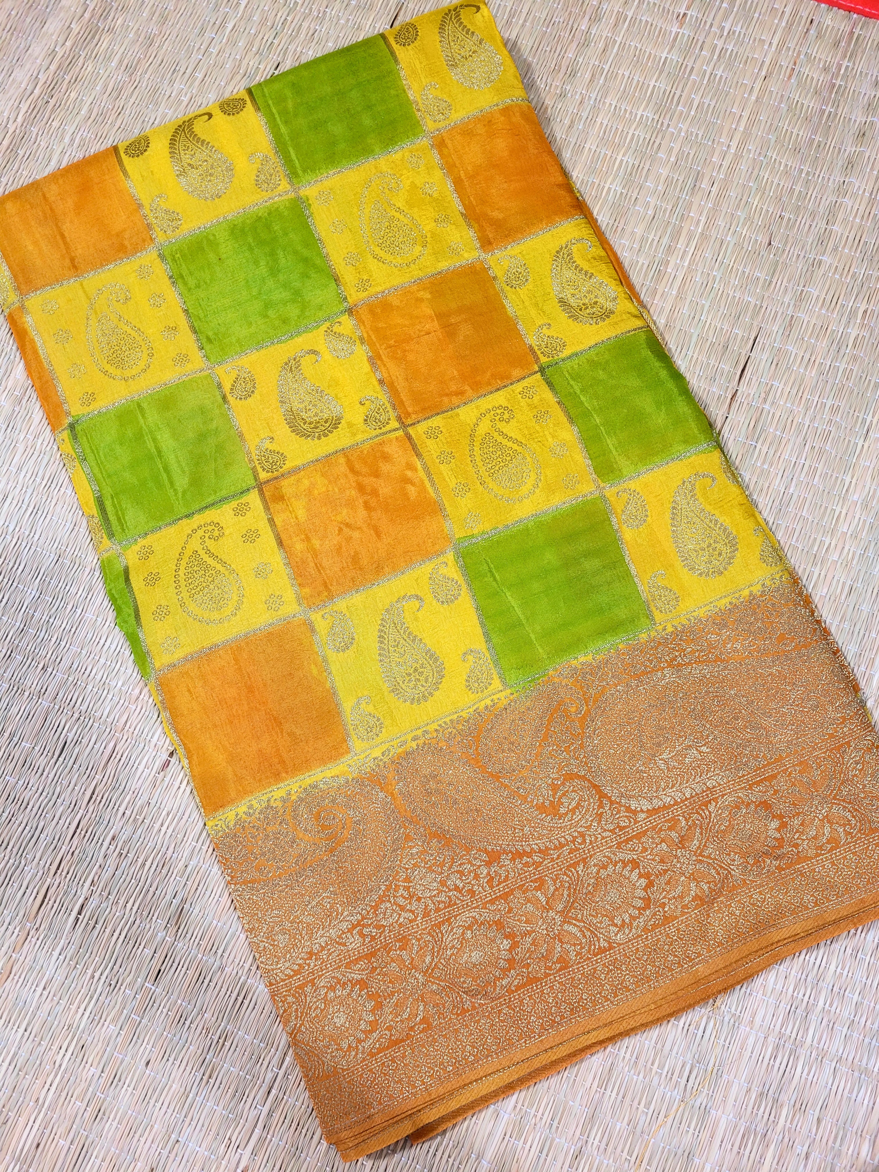 Banaras Rankat Soft Silk Saree