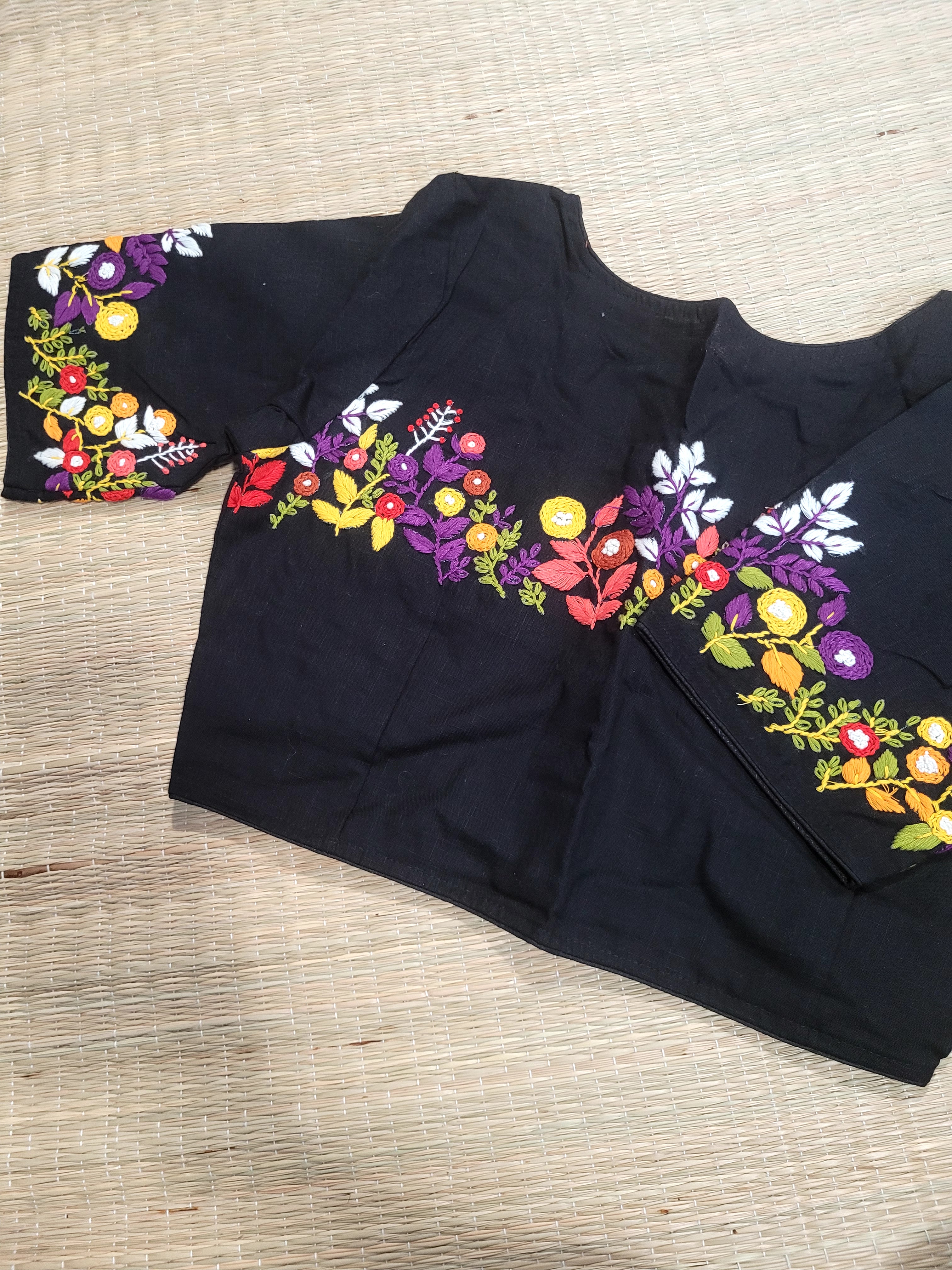 Cotton Katha Blouse