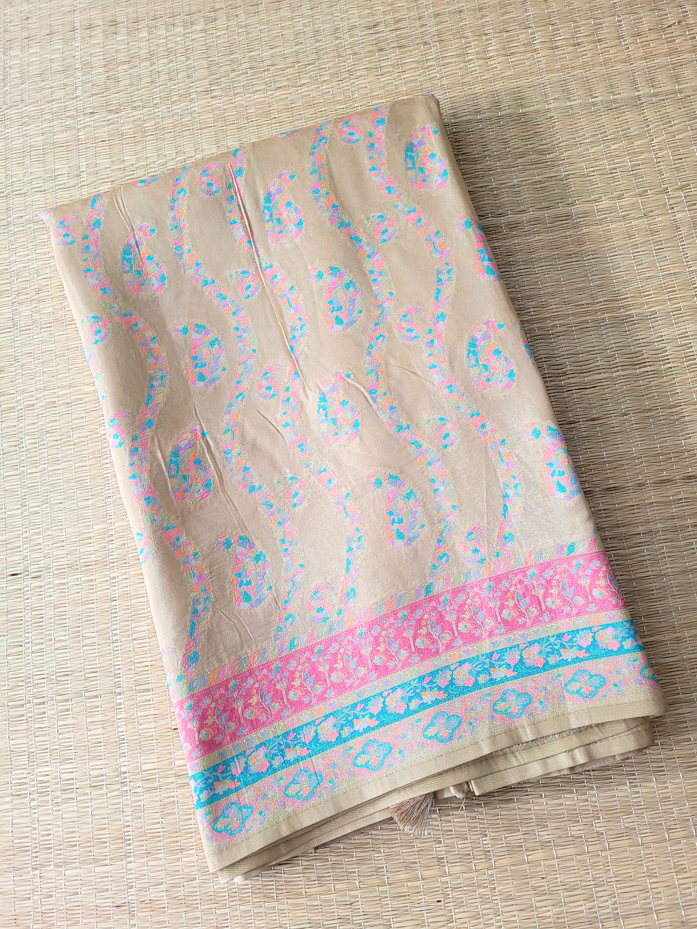 Pashmina Silk Saree
