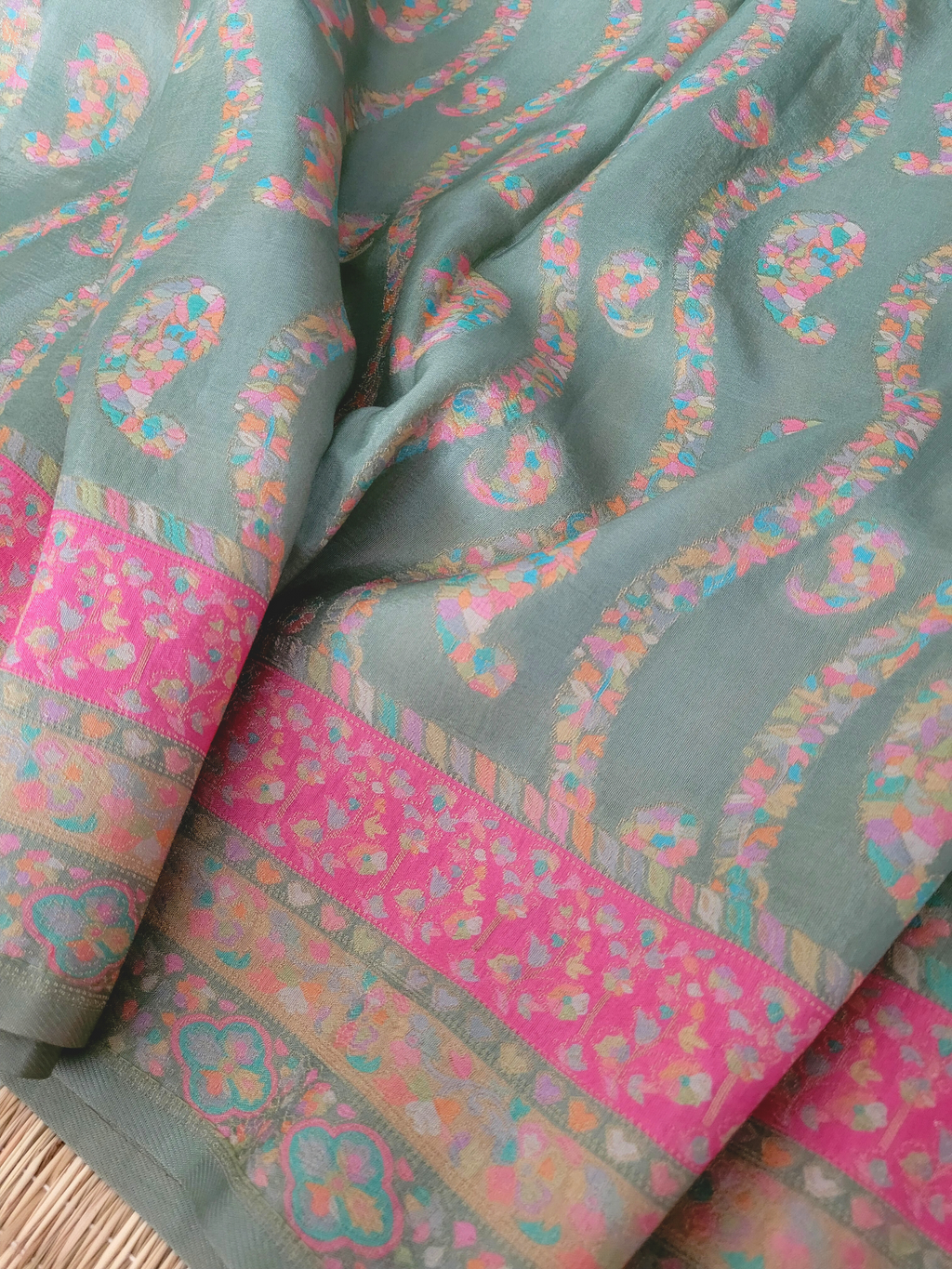 Pashmina Silk Saree