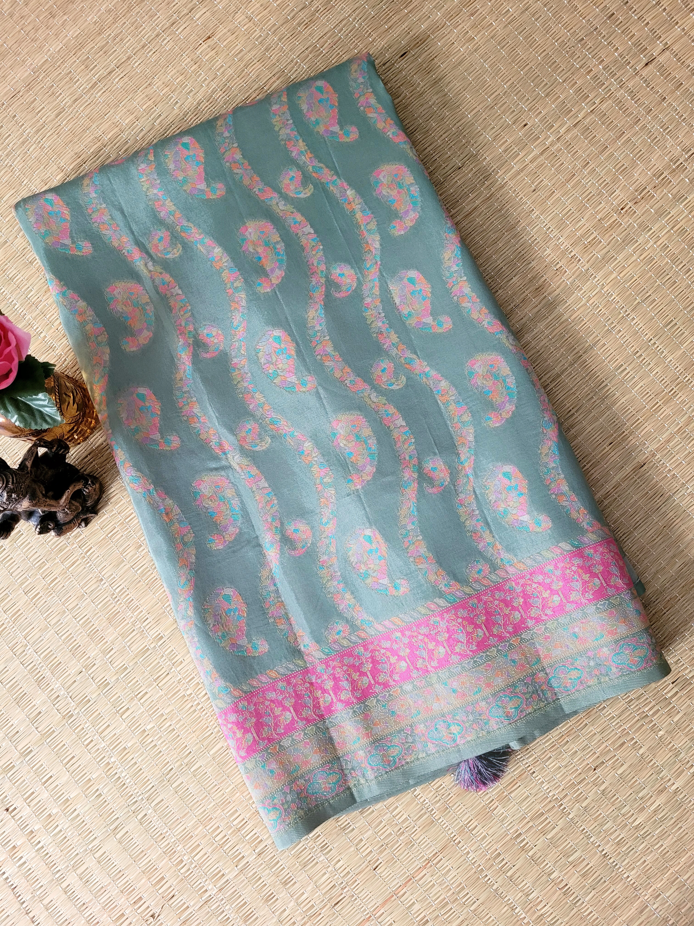 Pashmina Silk Saree