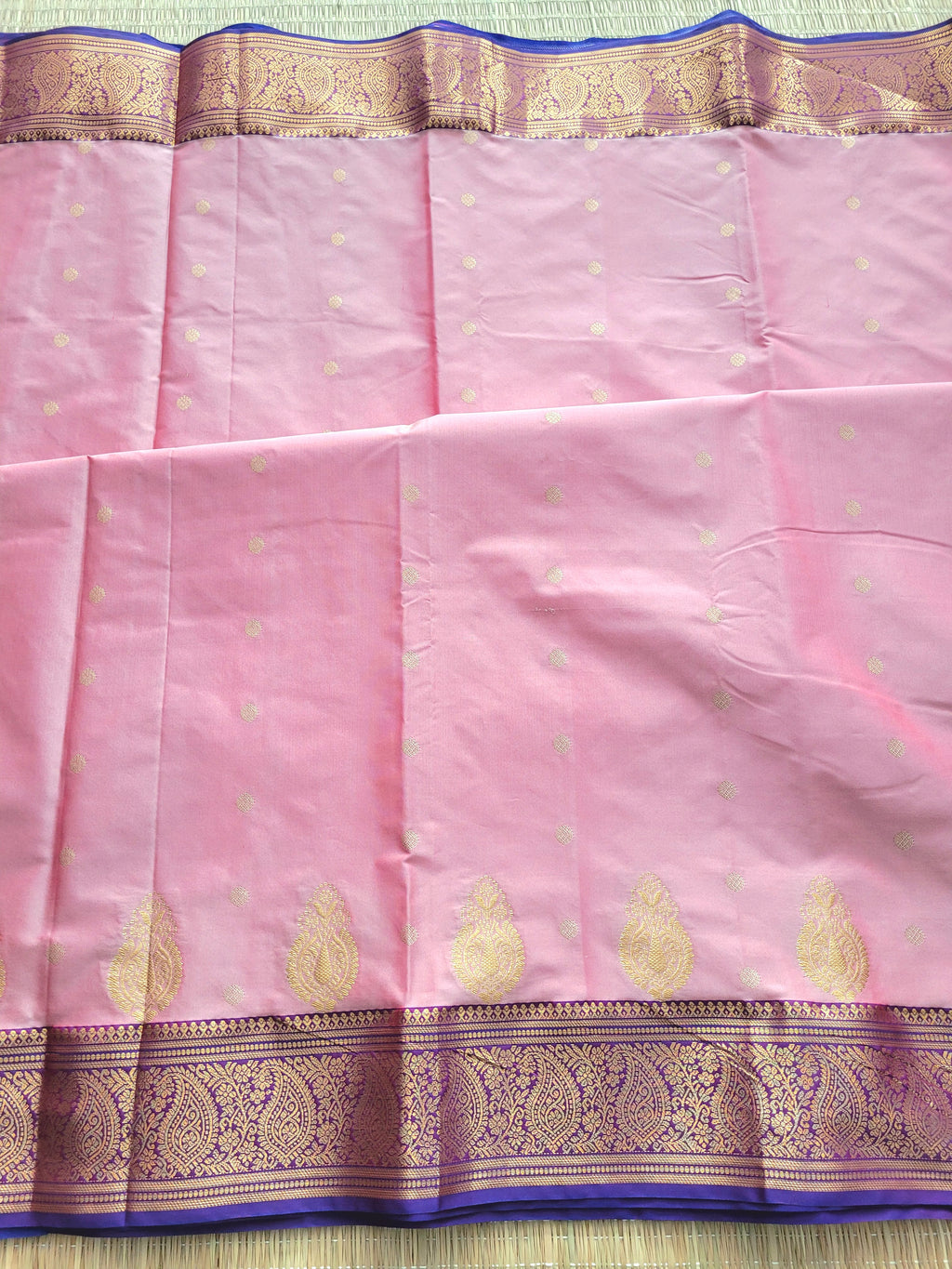 Semi Kanchipuram Handloom Silk Saree