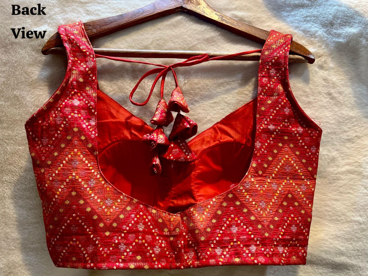 Dola Silk Banaras Blouse