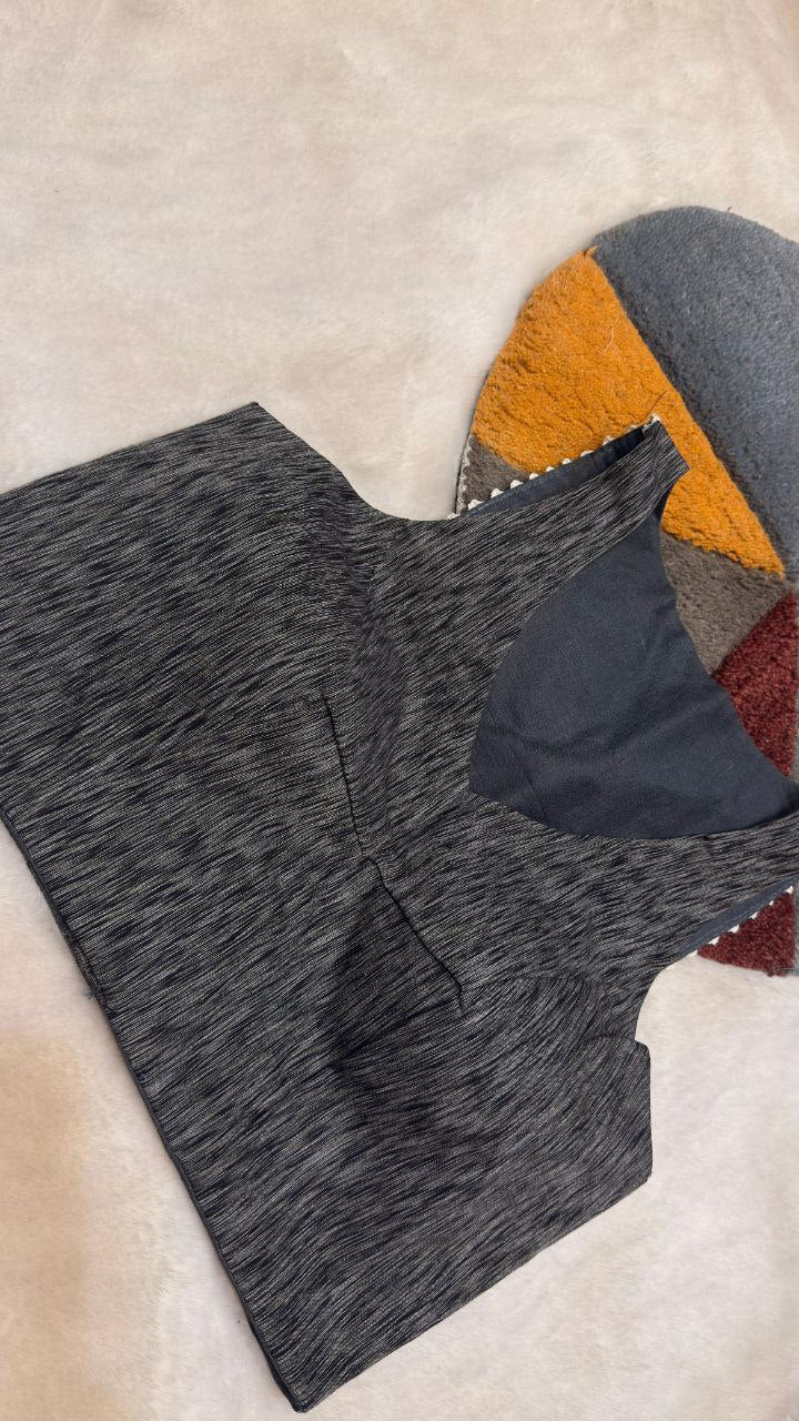 South Cotton Haulter Neck Blouse