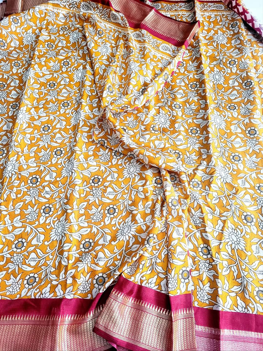 Semi Crepe Silk Saree