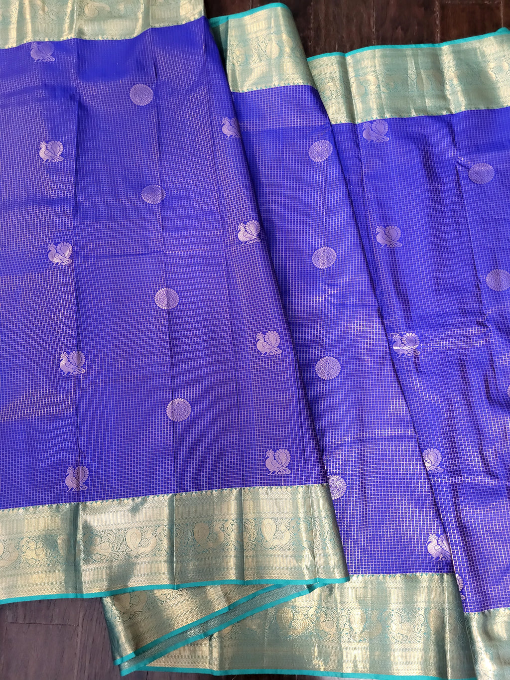 Semi Kanchipuram Handloom Silk Saree