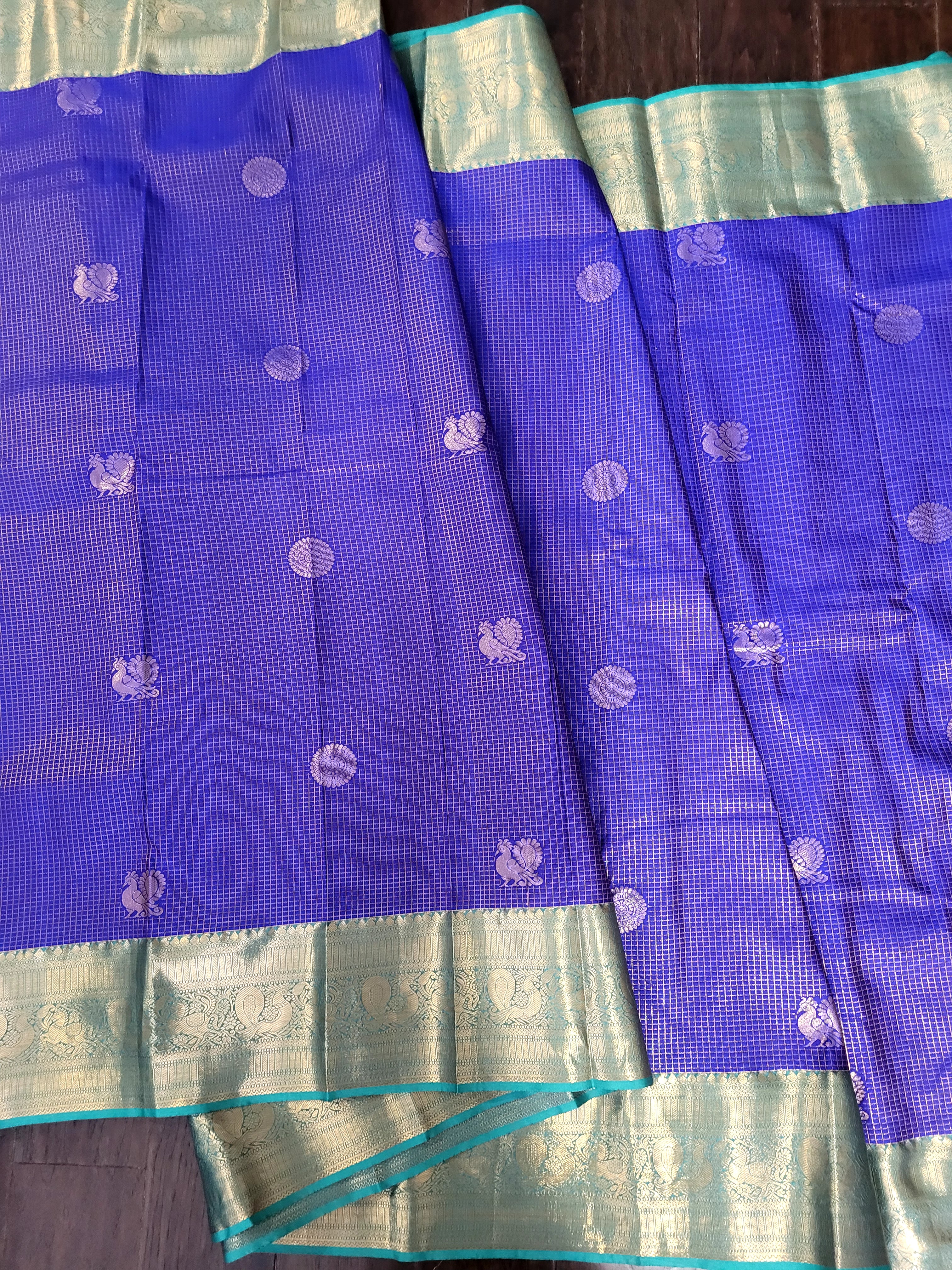 Semi Kanchipuram Handloom Silk Saree