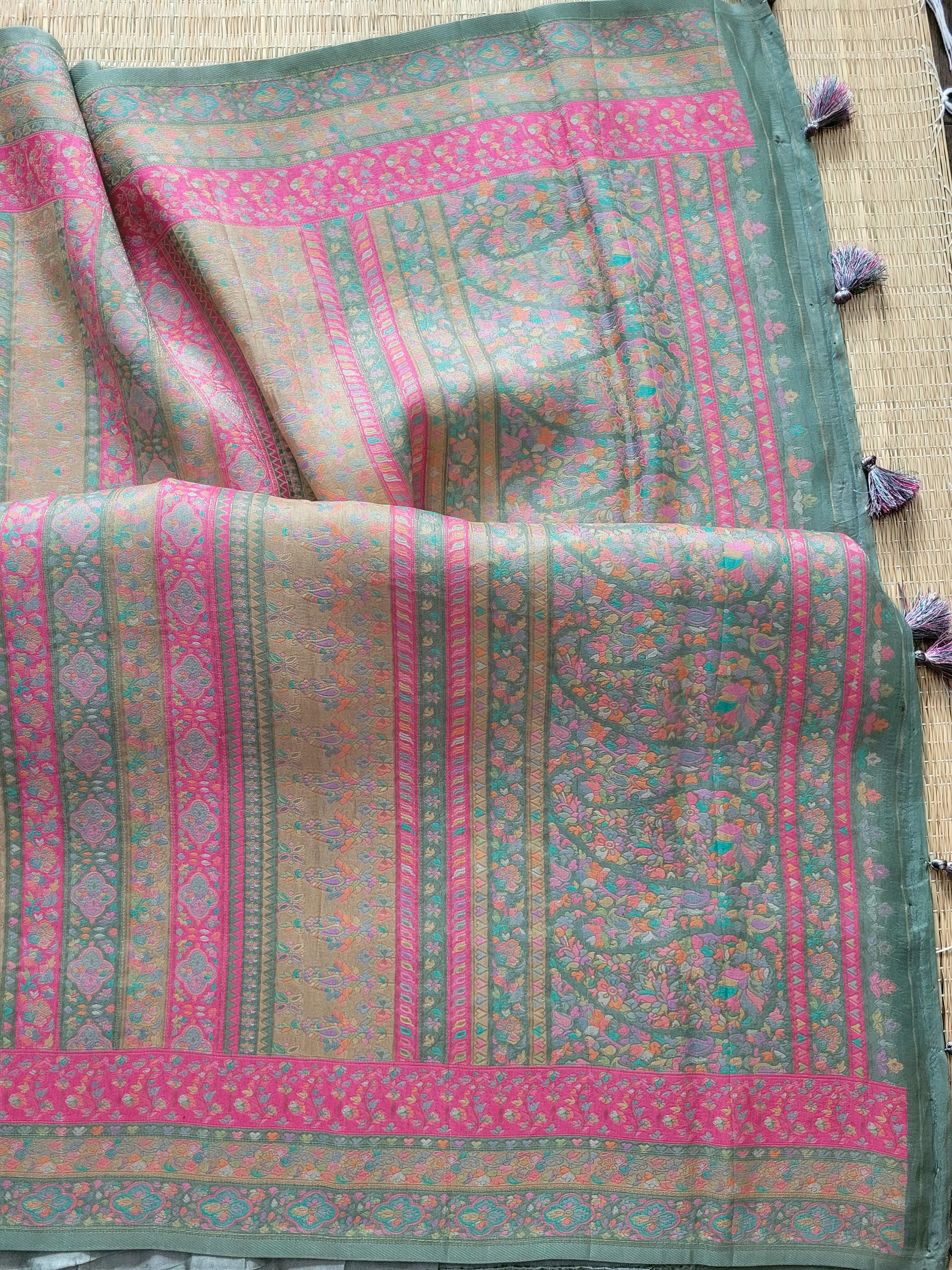 Pashmina Silk Saree
